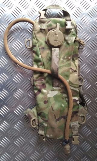British Army Issue Camelbak Hydration System Mtp Camo Multicam 3.  0l