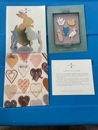 Martha By Mail Creating Cookies Booklets From Baby Cookie Cutters,  4 Items