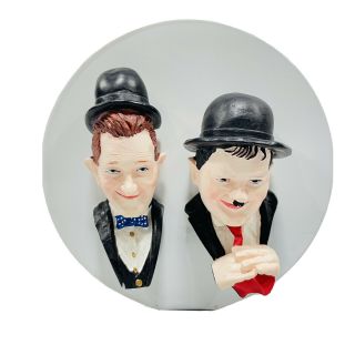 Rare Vintage Laurel And Hardy Adorable Magnets 4 Inches Each