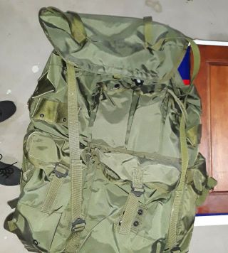 Us Military Issue Alice Lc - 1 Backpack - With Frame & Straps Large