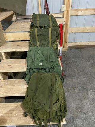Large Lc1 Alice Pack With Frame,  No Straps Or Belt