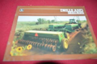 John Deere Drills Seeders For 1987 Brochure Fcca