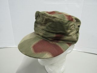 West German Border Guard Bgs Sumpftarn Camo Cap Hat M43 Style Made In Germany