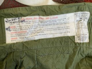 British Military RAF MK3 Cold Weather Aircrew Trousers - Size 3 2