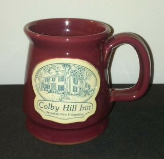 Colby Hill Inn Mug / Deneen Pottery / Hand Thrown Henniker Hampshire Rare