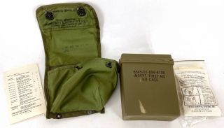 Desert Storm Era Us Army Marines Individual First Aid Kit & Contents Ifak
