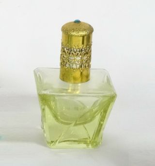 Vintage Made In Austria Crystal Atomizer Perfume Bottle