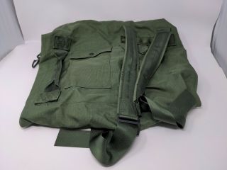 Us Military Army Duffel Bag Rucksack Backpack Heavy Duty Approx 36 " C