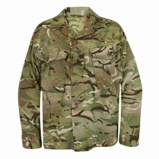 British Army Mtp Multicam Barrack Dress Shirt Military Cadets Combat Jacket Uk