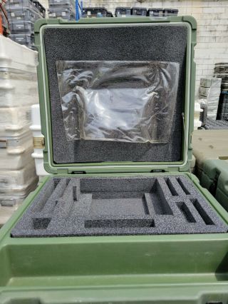 Military Surplus Miltope Laptop Briefcase Hard Travel Case
