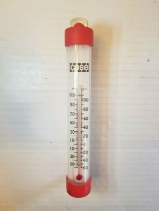 Vintage Case Tractor - Farm Equipment Co.  Pole Advertising Thermometer