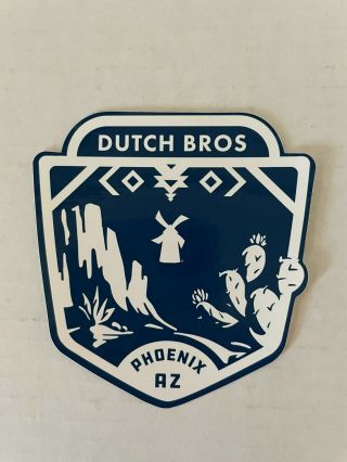 Dutch Bros Sticker Decal Phoenix Arizona Az Regional Htf Rare