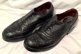 Scottish Military Highland Pipers Brogues Leather Shoes,  Hob Nails,  Size 8m,  Us9
