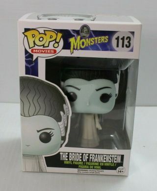 Funko Pop Movies Bride Of Frankenstein Universal Monsters Vinyl Figure 113