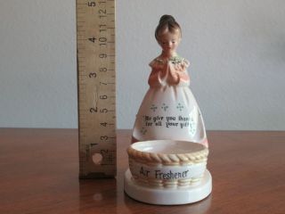 Read Vintage Enesco Mother In The Kitchen Air Freshener Candle Holder Prayer