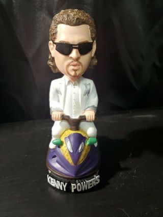 Hbo Eastbound And Down Kenny Powers Bobble Head Bif Bang Pow Rare White Suit