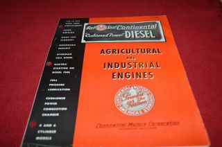 Continental Red Seal Engines Agricultural & Industrial Dealers Brochure Amil15