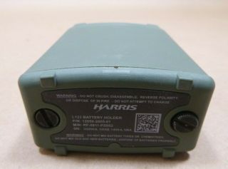 Harris Military Prc - 152 Radio L123 Battery Holder Rf - 5911 - Ps002 12050 - 2005 - 01