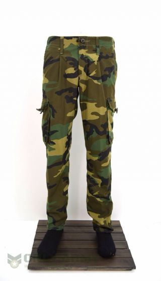 - Us Army Dpm Combat Trousers Cargo Pants Camo Woodland Ripstop Bdu Surplus