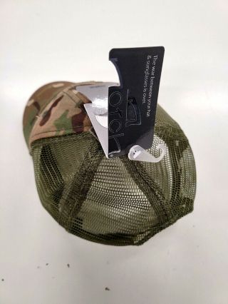 Multicam Operator Adjustable Notch Cap - Tactical Hat - Slight Mark