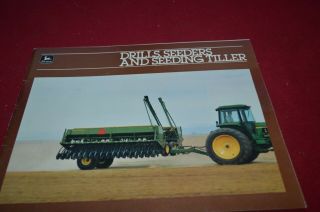 John Deere Drills Seeders For 1982 Dealer 
