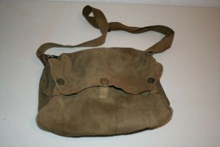 Vintage Us Military Ammo Bag Heavy Duty Canvas In Great Shape