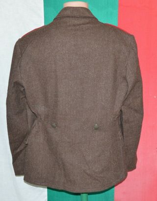 Bulgarian Army Soldier Winter pure Wool Tunic Frieze Uniform sz.  L 1980 ' s made 2