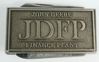 John Deere Finance Plans Jdfp Collectible Money Clip And Pocket Knife In One