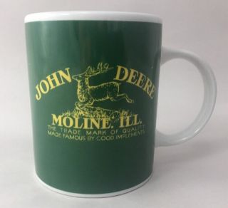John Deere Moline,  Il Coffee Tea Mug Cup
