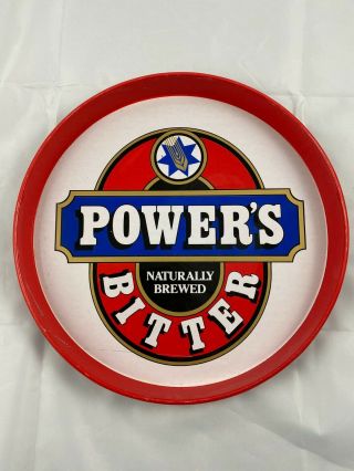 Powers Bitter Drink Tray Rare