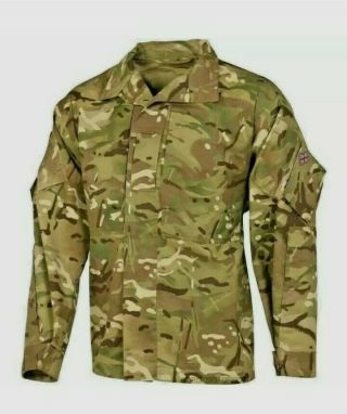 British Army Issue Mtp Jacket Shirt Combat Warm Weather Size Medium 180/96