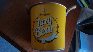 Bundaberg Rum Lazy Bear Bucket/tin