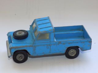 Vintage Diecast Model Corgi Toys Land Rover 109  W.  B.  Blue