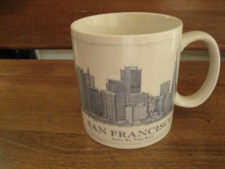 2006 Starbucks San Francisco City By The Bay Architecture Series 18 Oz Mug