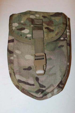 Multicam Pattern Entrenching Tool E - Tool Carrier Pouch (pouch Only) Nwot