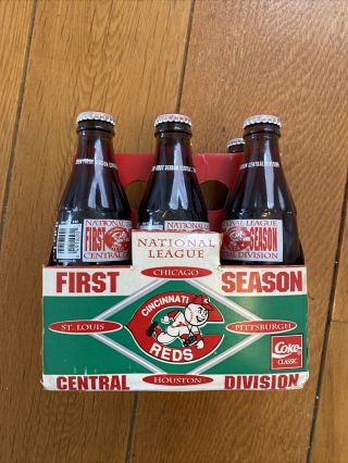 6 Pack Coke Bottles Full: 1994 Cincinnati Reds First Season In The Division