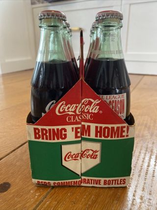 6 Pack Coke Bottles Full: 1994 Cincinnati Reds First Season in the Division 2