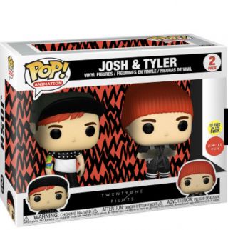 Twenty One Pilots Funko Pop Rocks Stressed Out 2 Pack 21 Glows Confirm