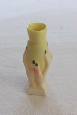Two Hands Around A Vase China Perfume Scent Bottle 7cm (247)