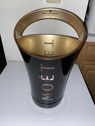 Moët & Chandon Luminous Champagne Ice Bucket By Jean Marc Gaby See Pics&descript