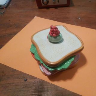 Porcelain Sandwich Drink Coasters/smart Bread Promo