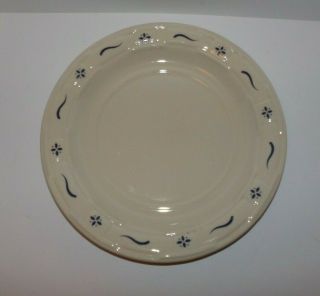 Longaberger Pottery Blue Woven Traditions Underplate For Soup Tureen 12.  5 "