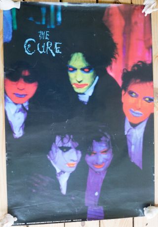 The Cure Robert Smith In Between Days 1985 Poster 23 " X 33 1/2 "