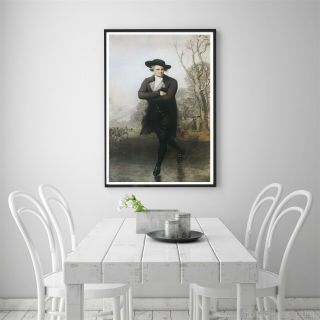 The Skater 1782 Stuart Famous Classical Great Art Painting Poster Print 24x36 2