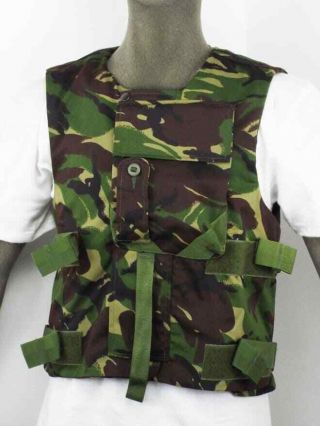 British Army Flak Jacket Body Armour Cover Vest Dpm Cadet Surplus Military Uk