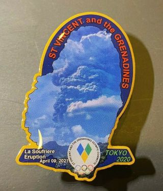 Tokyo 2020 Olympic Games Noc Pin St Vincent And The Grenadines