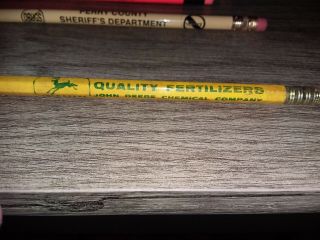 John Deere Chemical Company Advertising Pencil Tulsa Oklahoma