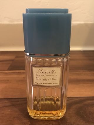 Vintage Diorella Christian Dior Eau De Toilette Spray 3.  4 Oz 100ml - 15 Full