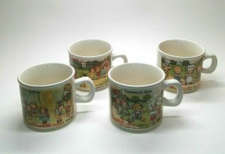 Set Of 4 Campbell 
