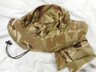 Army Issue Uk Mtp Multicam Bush Boonie Jungle Hat 58 Cm Medium M